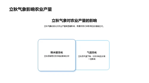 立秋气候与农业挥手