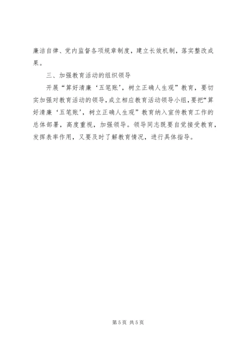 反腐倡廉教育工作意见.docx