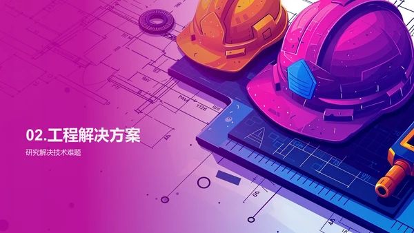 工程技术开题报告PPT模板