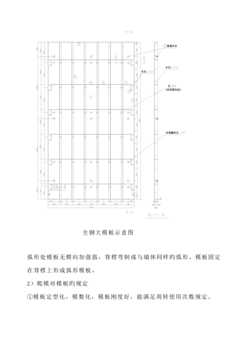 爬模综合施工专题方案.docx