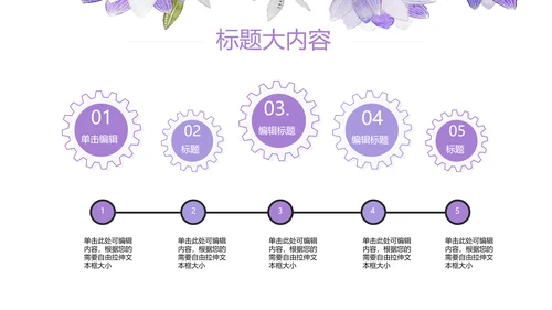 紫色水彩风三八妇女节班会动态ppt模板D源文件