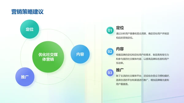 彩色创意酷炫社交媒体数据分析PPT模板