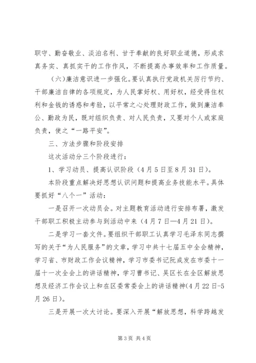 财政系统主题教育活动实施方案 (3).docx