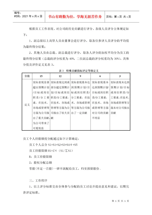 摩比公司股权分配设计方案.docx