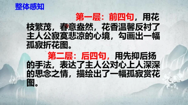 部编版八上语文第三单元课外古诗之〈庭中有奇树〉课件