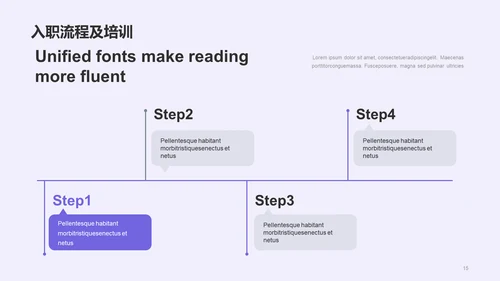 紫色创意炫酷3D互联网培训课件PPT
