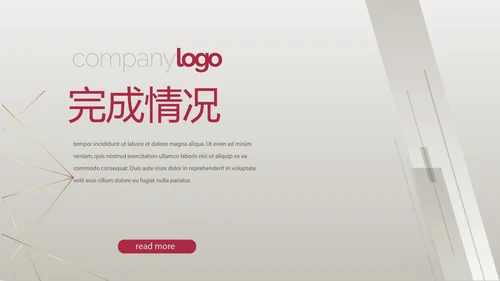金色简约大方银行年终工作总结商务通用PPT动态模板
