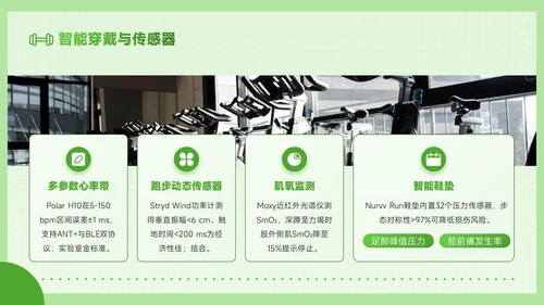 绿色创意风全民健身科学健身你我畅享健康