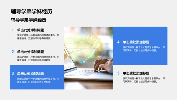 蓝色3D风国家励志奖学金候选人答辩PPT