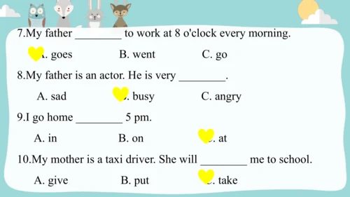 Module7 Unit 2 I'll be home at 7 o'clock.课件(共31张PP