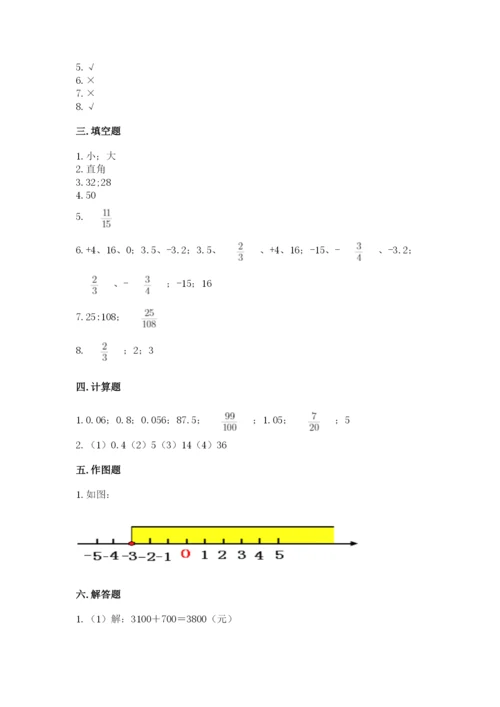 北京版六年级下册期末真题卷精品（突破训练）.docx