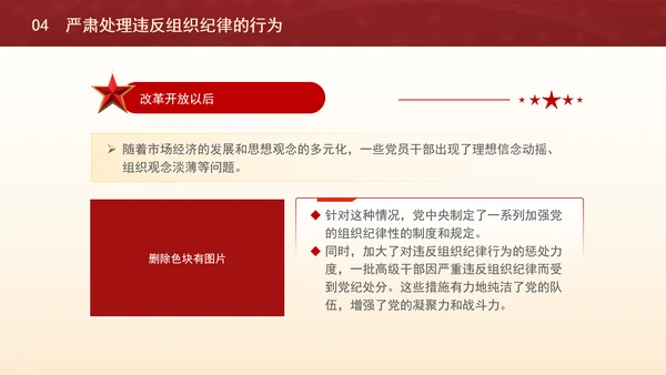 2024年党纪学习教育党史上的组织纪律建设PPT课件