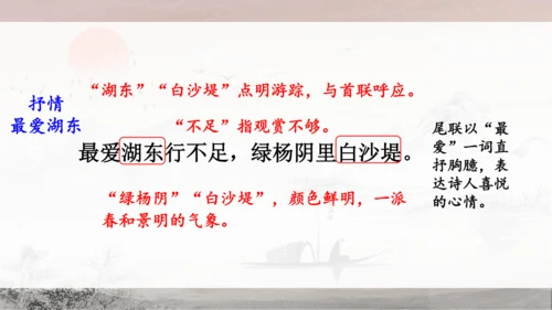 13 唐诗五首《使至塞上》《渡荆门送别》《钱塘湖春行》课件