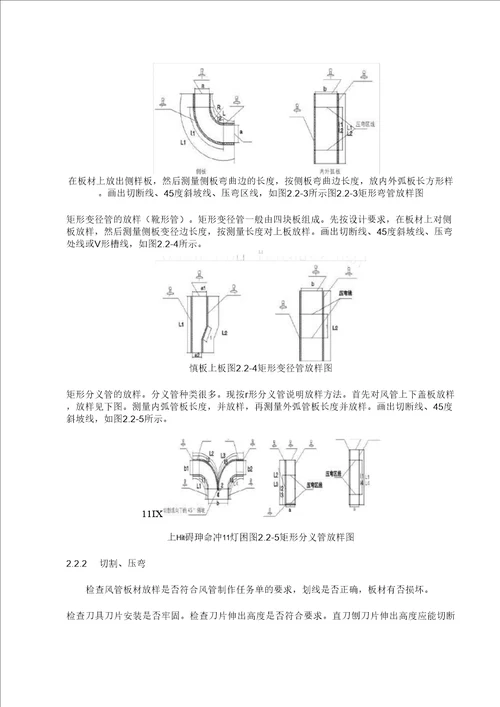 双面彩钢酚醛复合风管主要施工方法