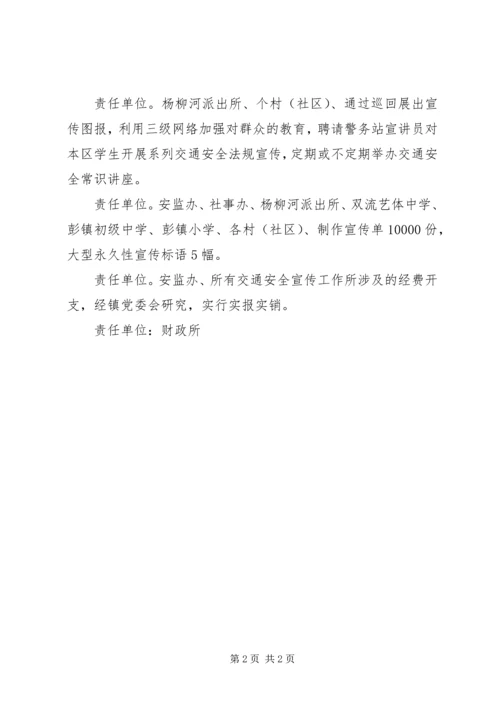 社区道路交通安全工作计划 (4).docx