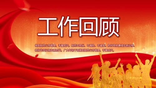 学生会竞选换届大会年终工作总结动态PPT模板