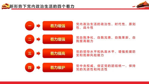 关于新形势下党内政治生活的若干准则PPT