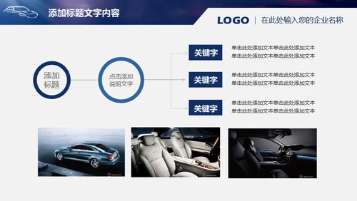 未来汽车自动驾驶介绍通用PPT模板