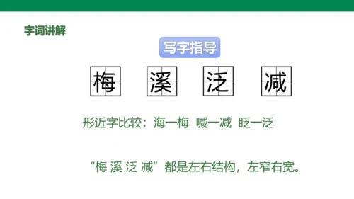 部编版小学语文三年级下册1.《古诗三首》第三课时-三衢道中