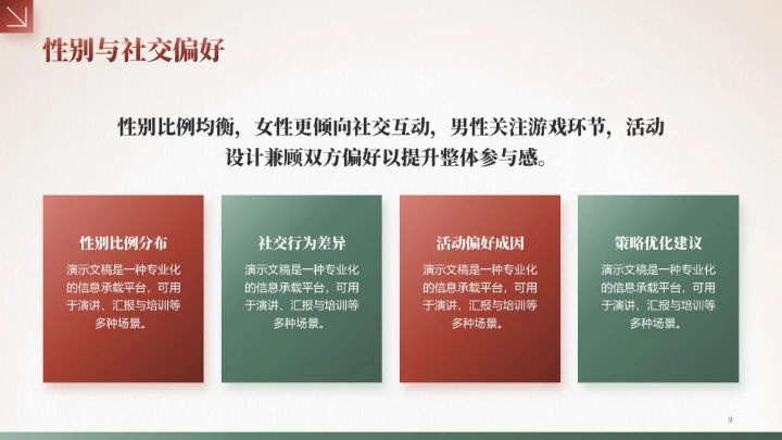 棕色3D风圣诞节通用PPT模板