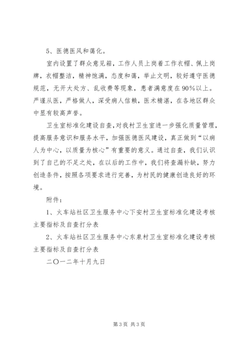 全市村卫生室标准化建设验收办法 (3).docx