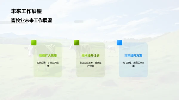 畜牧业务崭新征程
