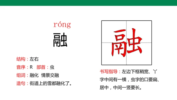 1 古诗三首 生字动画课件