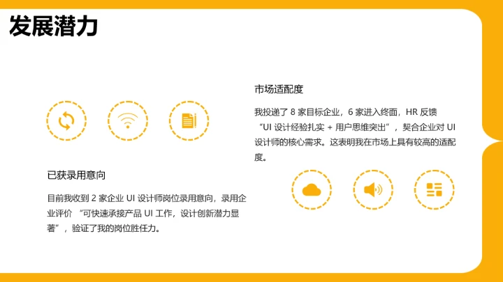 视觉传达与设计专业大学生求职综合展示职业生涯规划通用PPT12