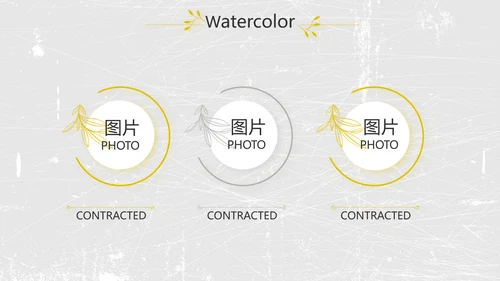 黑白极简艺术设计方案汇报动态PPT
