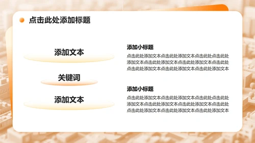 黄色3D简约风行业趋势洞察调研报告PPT模板