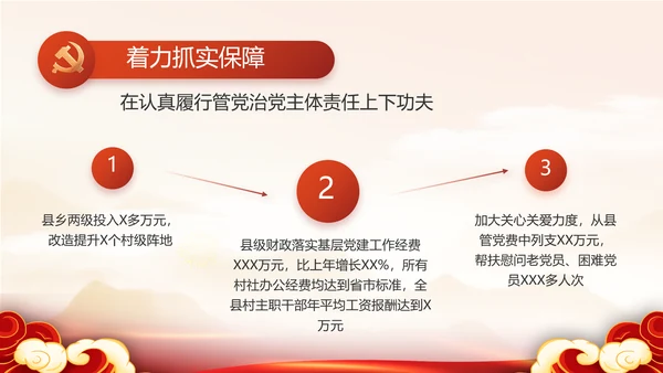矢志不渝的初心使命党建党支部动态PPT模板