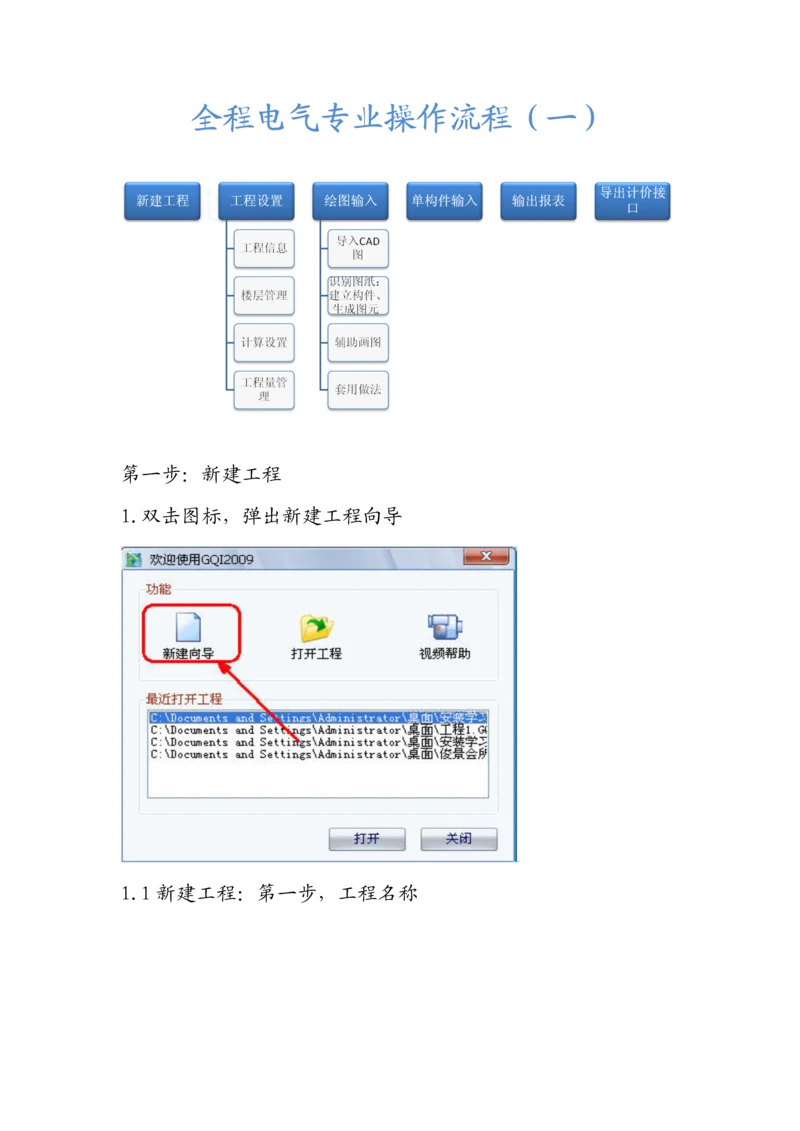 手把手教你安装算量——全程电气-secret(00001).docx