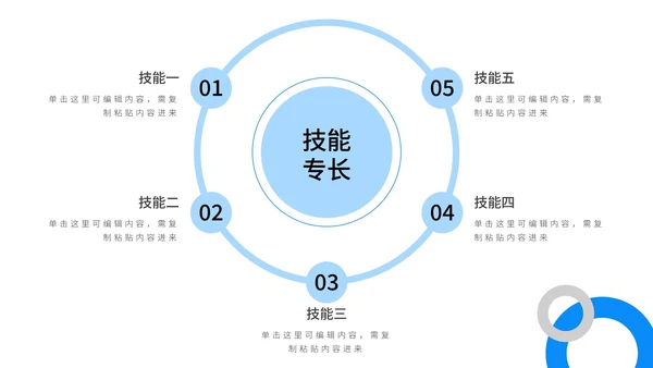 部门经理简历竞聘报告PPT模板