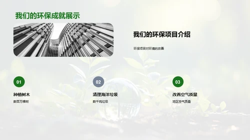 环保行动与商业价值