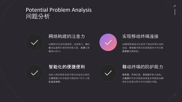 动感线条5G战略计划书PPT模板