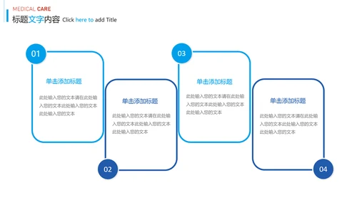 蓝色时尚医疗报告医学研究工作总结PPT模板