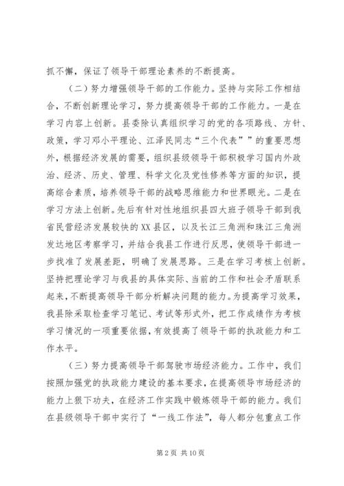 王农村思想政治建设情况汇报 (4).docx