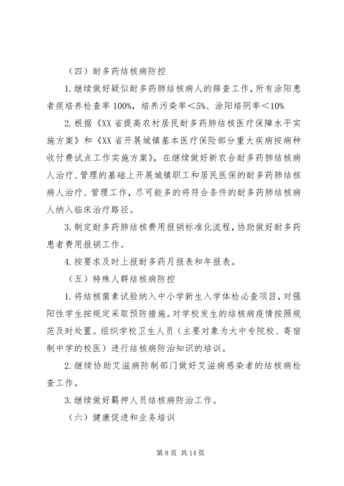 结核病防治工作计划及安排.docx