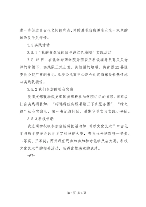 团支部自评报告 (4).docx