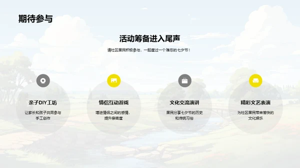 七夕社区，共筑爱情桥