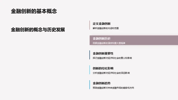 未来金融革新纲要