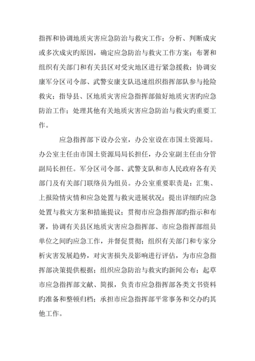 2023年我市突发地质灾害应急预案.docx