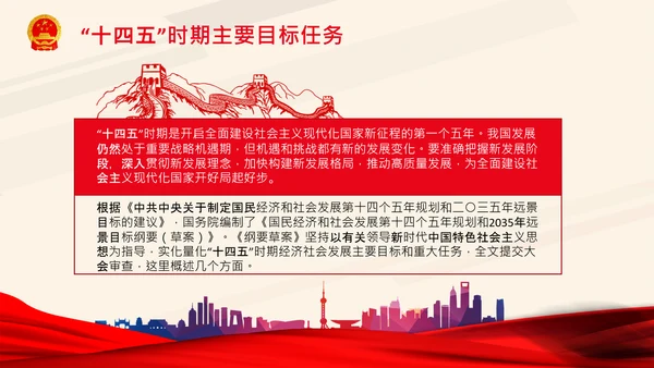 全国两会政府工作报告要点解读PPT