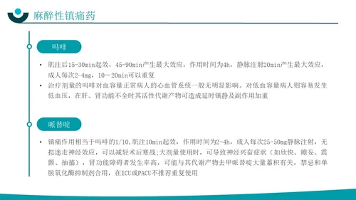 深青色简约实拍风围手术期患者疼痛管理护理培训PPT模板