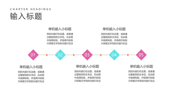 粉色渐变风工作总结汇报PPT模板