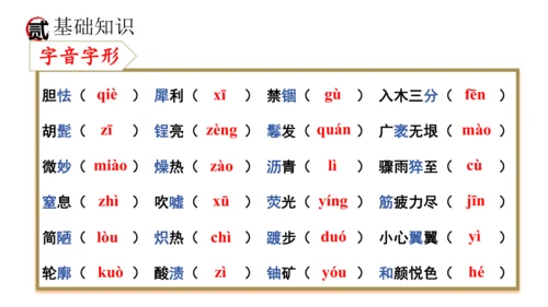 统编版语文八年级上册期末复习课件（第二单元）