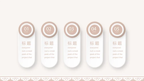 粉色淡雅蕾丝母婴护理用品宣传年年终总结动态PPT