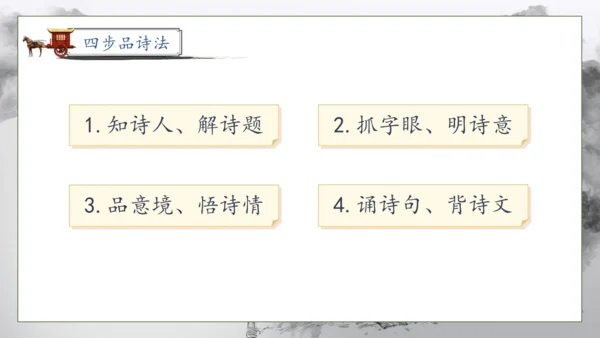 【核心素养】部编版语文五年级下册-9.古诗三首 第1课时（课件）