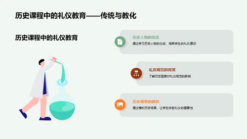 文化礼仪教学融合