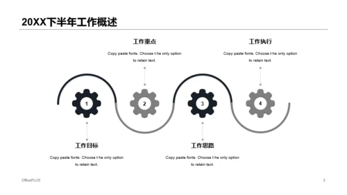黄色商务风年度总结汇报通用PPT模板下载
